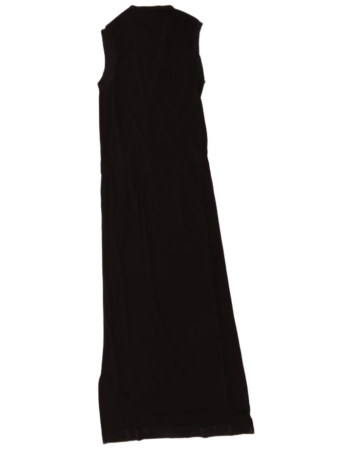 Seventy Γυναικείο Αμάνικο Maxi Φόρεμα IT 46 Large Black Viscose