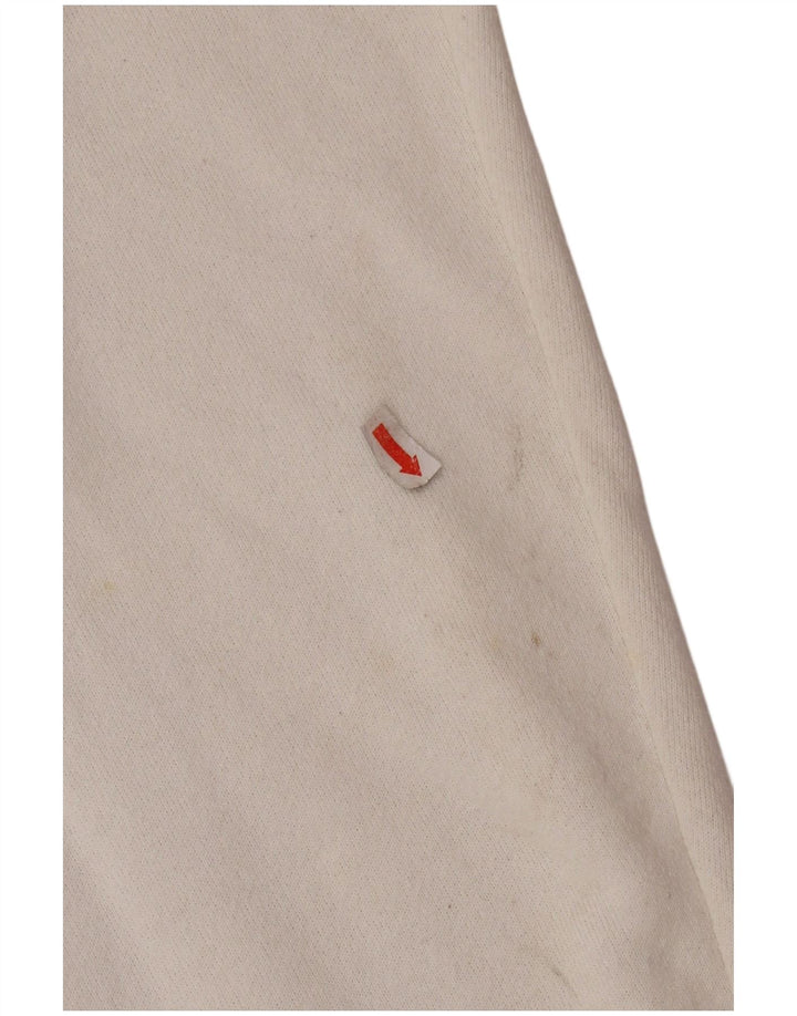 TULTEX Γυναικείο Φούτερ γραφικό Jumper UK 16 μεγάλο λευκό βαμβακερό