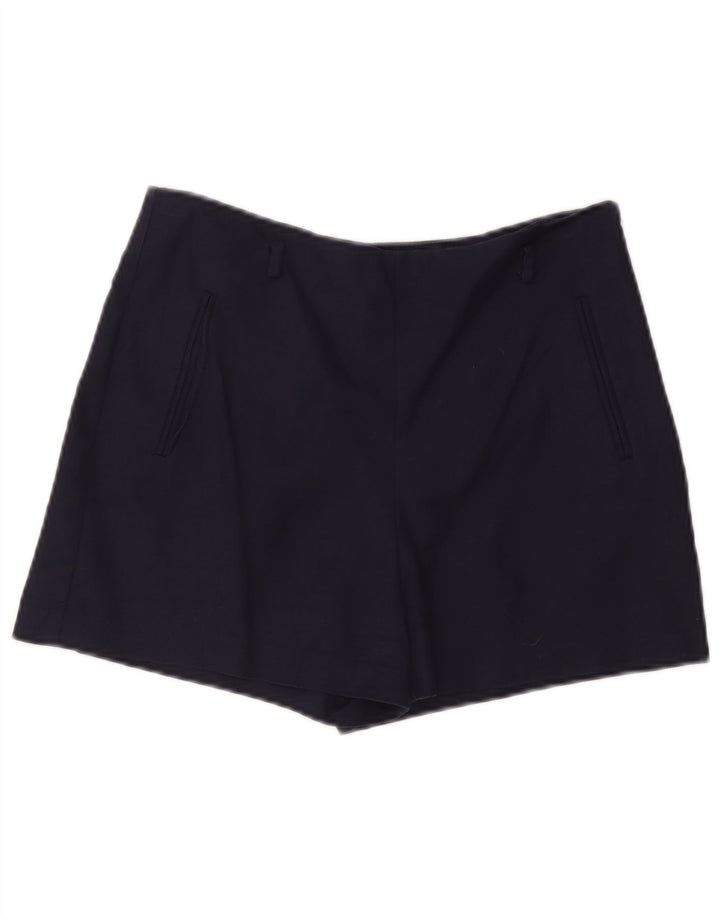 Zara Γυναικείο Casual Σορτς Medium W28 Navy Blue