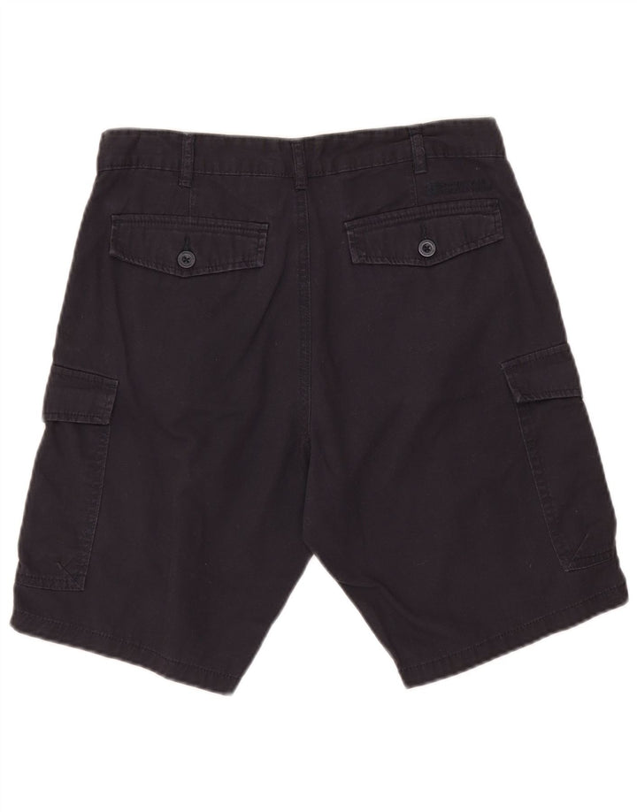 Ανδρικό σορτς Cargo Mountain Warehouse W30 Medium Navy Blue Cotton