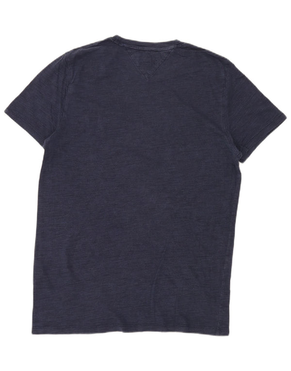 Ανδρικό T-Shirt TOMMY HILFIGER Top Medium Navy Blue Lyocell