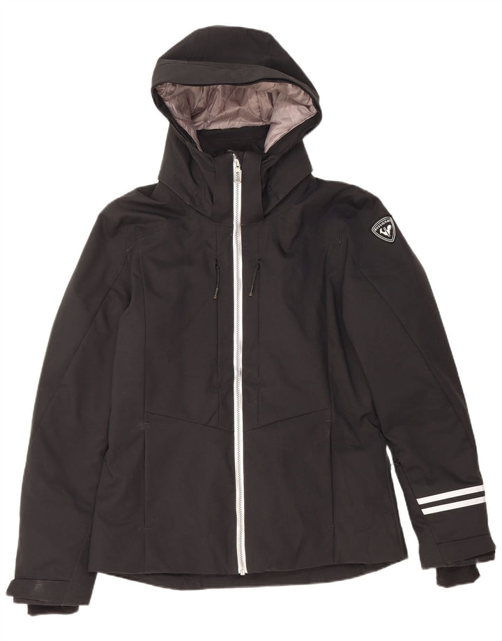 Rossignol Γυναικείο Αδιάβροχο Μπουφάν UK 14 Μεγάλος Μαύρος Πολυεστέρας