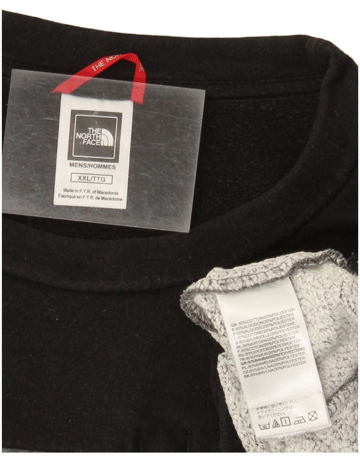 Ανδρική φούτερ North Face Jumper 2XL Grey Colourblock Cotton Modern