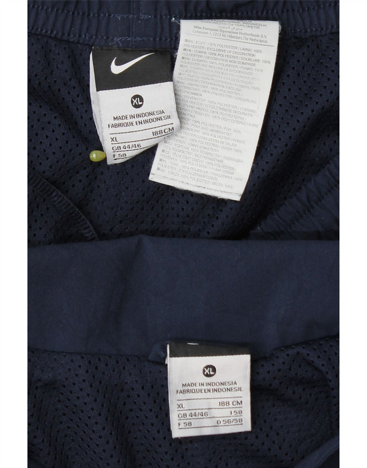 Ανδρική φόρμα Nike UK 44/46 XL Navy Blue Colorblock Πολυεστέρας