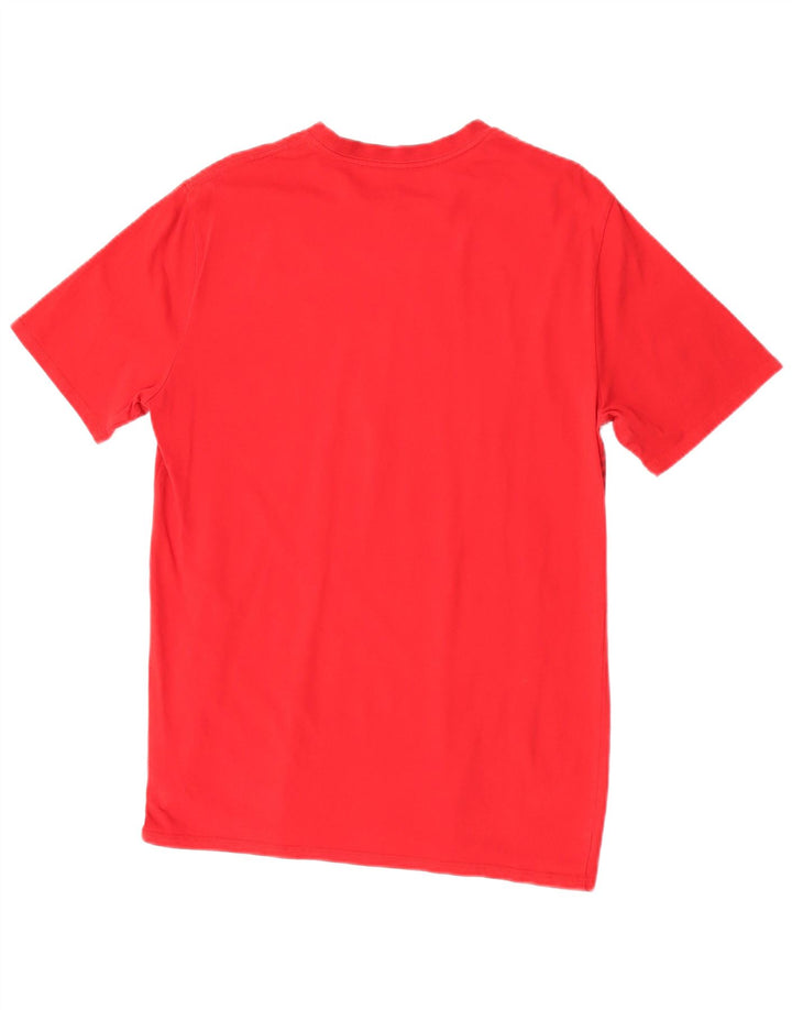 Ανδρικό γραφικό T-Shirt Calvin Klein Top Μικρό κόκκινο βαμβακερό