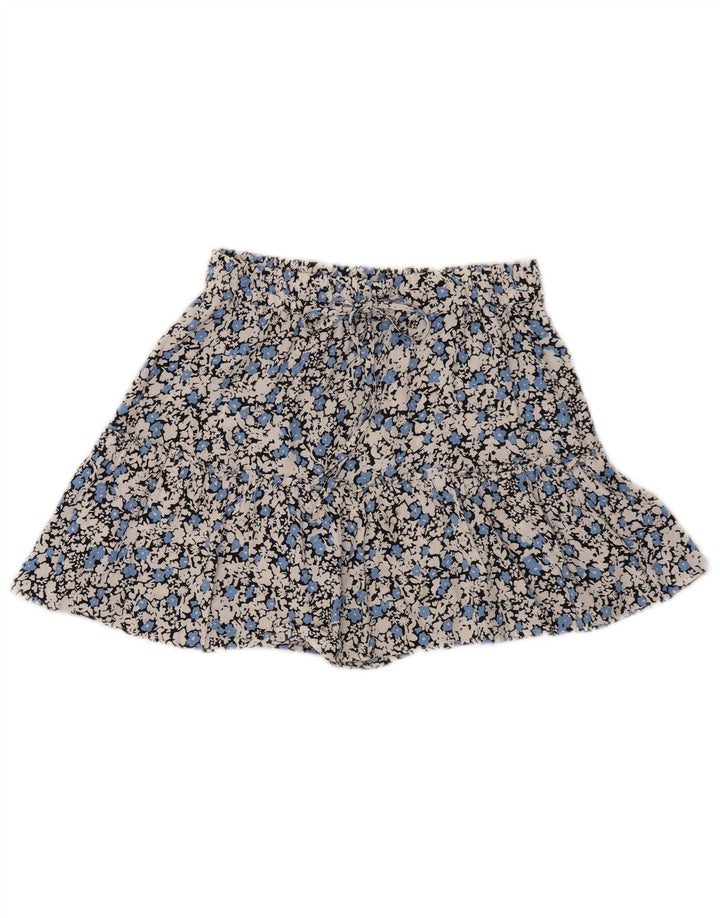 Zara Γυναικείο Hot Παντελόνι Μικρό W26 Πολύχρωμο Floral Viscose
