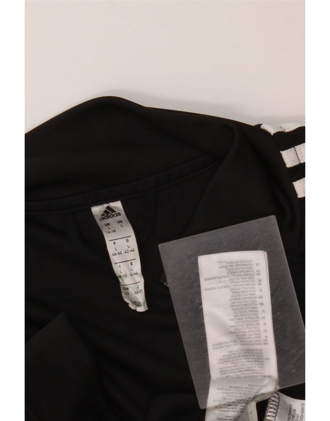 Γυναικεία φόρμα ADIDAS Climalite Top Jacket UK 16/18 Large Black