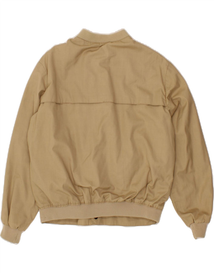 VINTAGE Mens Bomber Jacket UK 42 XL Beige Vintage Vintage and Second-Hand Vintage from Messina Hembry 