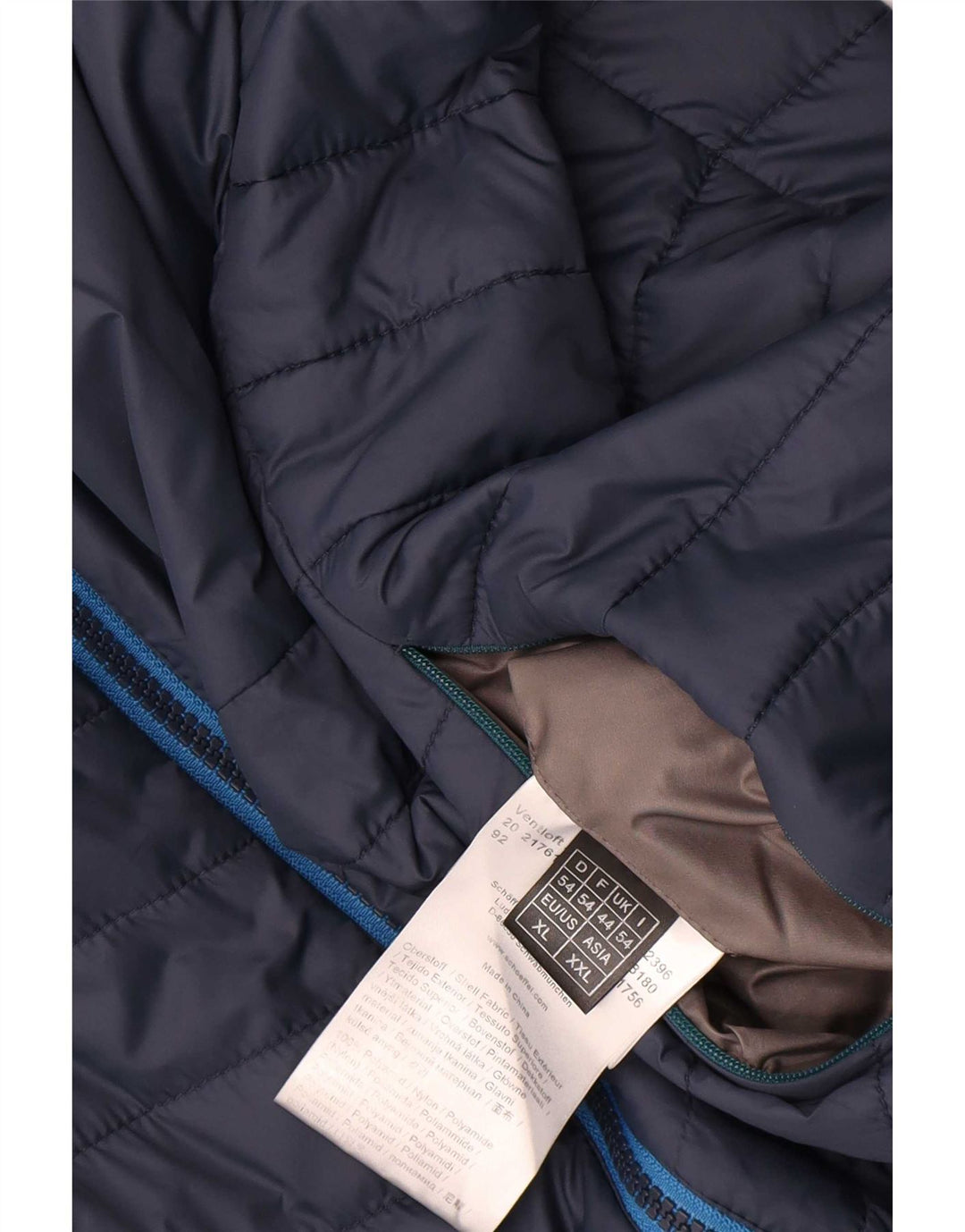 Schoffel Ανδρικό μπουφάν με επένδυση UK 44 2XL Navy Blue Polyamide