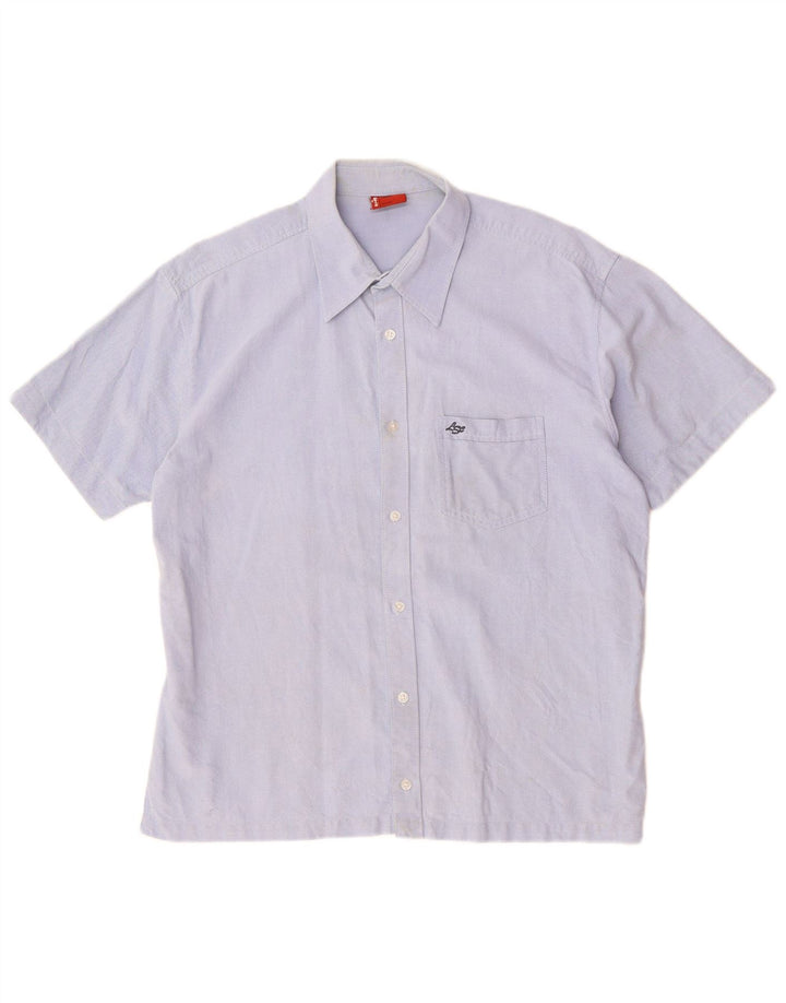 Ανδρικό κοντομάνικο πουκάμισο LEVI'S μπλε μεγάλο