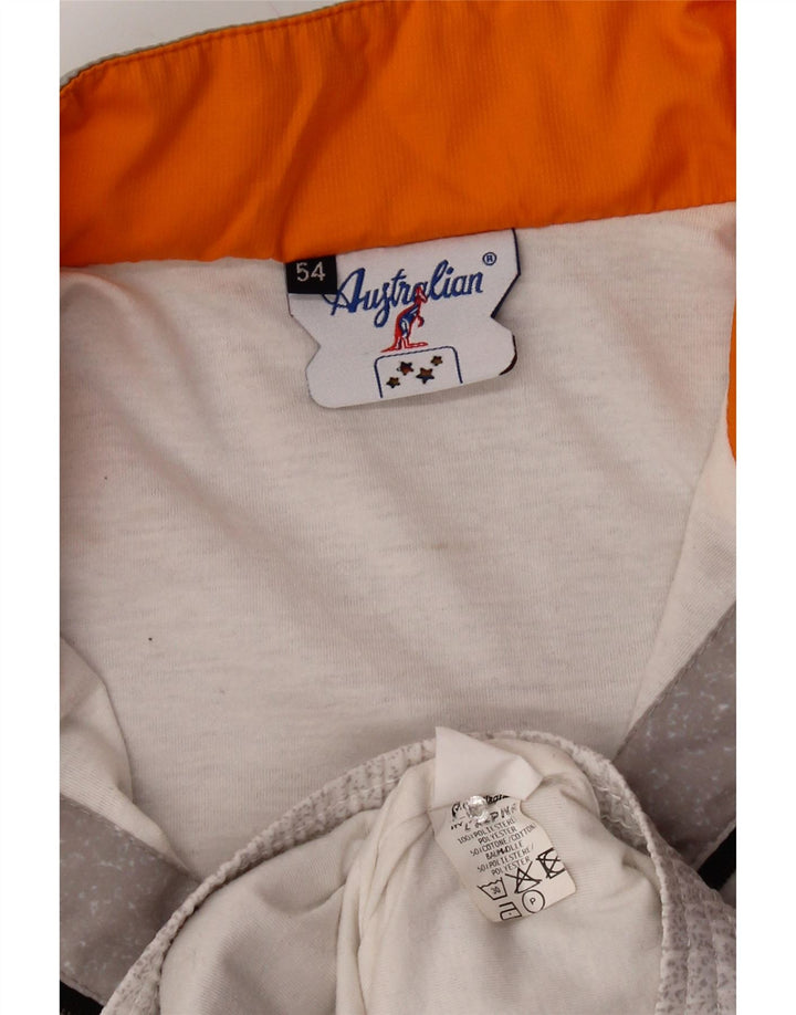 AUSTRALIAN L'ALPINA Ανδρική αθλητική φόρμα Top Jacket IT 54 XL Grey Flecked