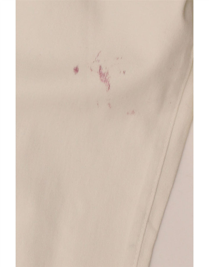 DECON Womens Bootcut Jeans W30 L32 White Vintage Decon and Second-Hand Decon from Messina Hembry 