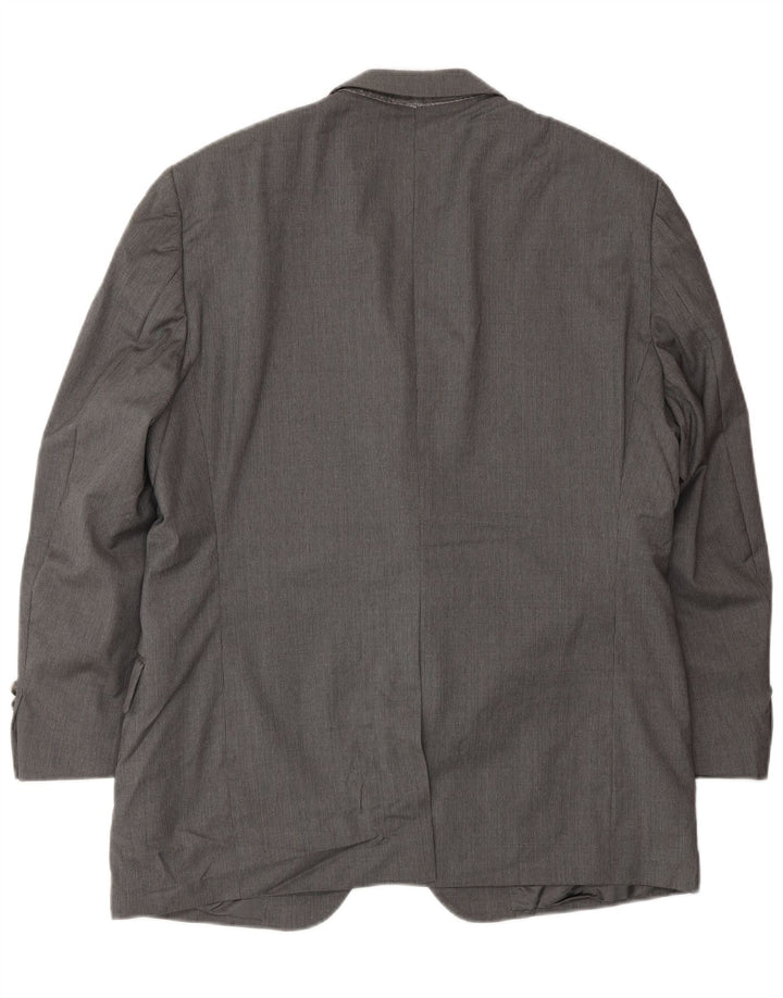 Brooks Brothers Ανδρικό σακάκι σακάκι με 2 κουμπιά UK 42 XL γκρι μαλλί