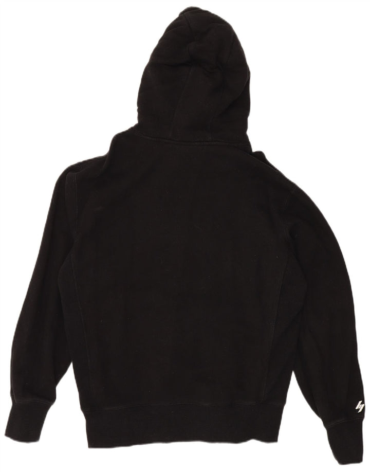 Ανδρικό κουκούλα SUPERDRY Loose Fit Jumper Μικρό μαύρο βαμβακερό