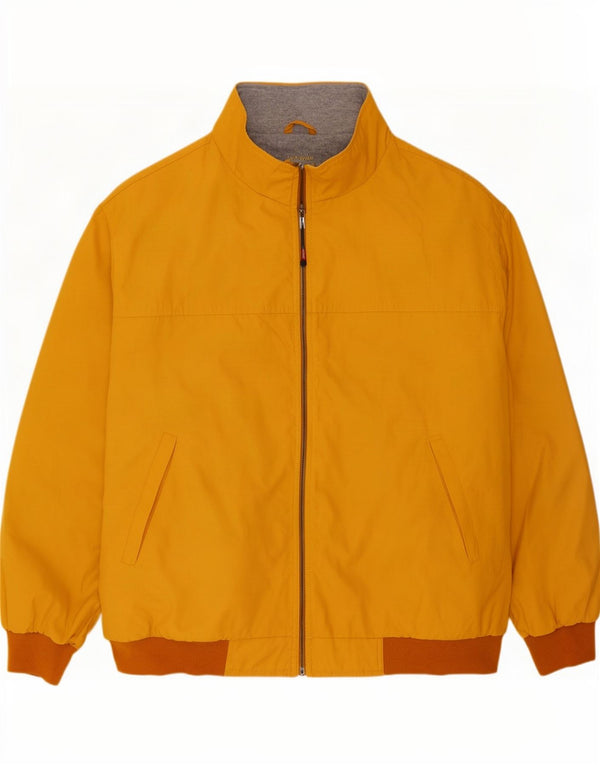 Ανδρικό Vintage Loose Fit Windbreaker Jacket UK 42 XL Yellow Colourblock