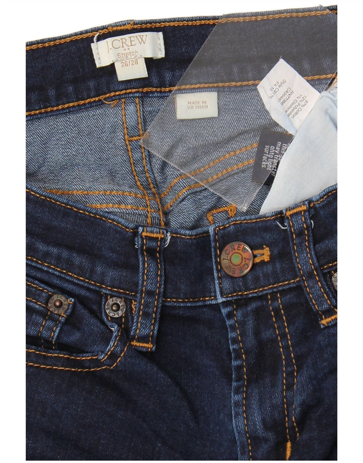 J. Crew Γυναικεία Stretch Skinny Jeans W26 L28 Navy Blue Cotton