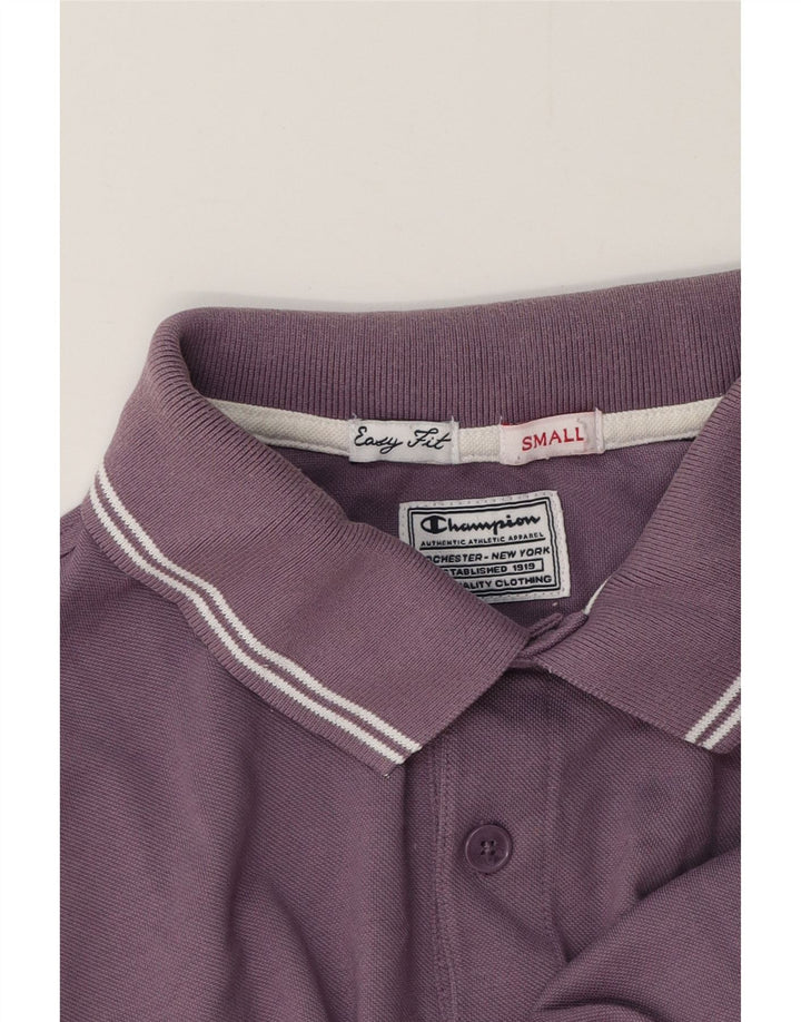 Champion Ανδρικό πουκάμισο Polo Easy Fit Μικρό Μωβ