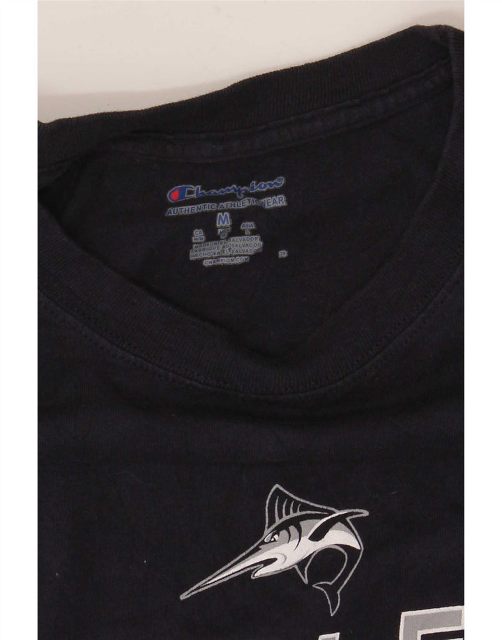 Ανδρικό T-Shirt Champion Graphic Top Medium Navy Blue