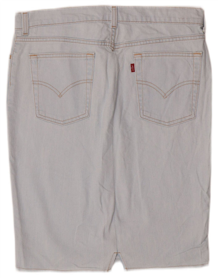 Γυναικεία Τζιν Φούστα Levi's W32 Μεγάλη Μπλε Βαμβακερή