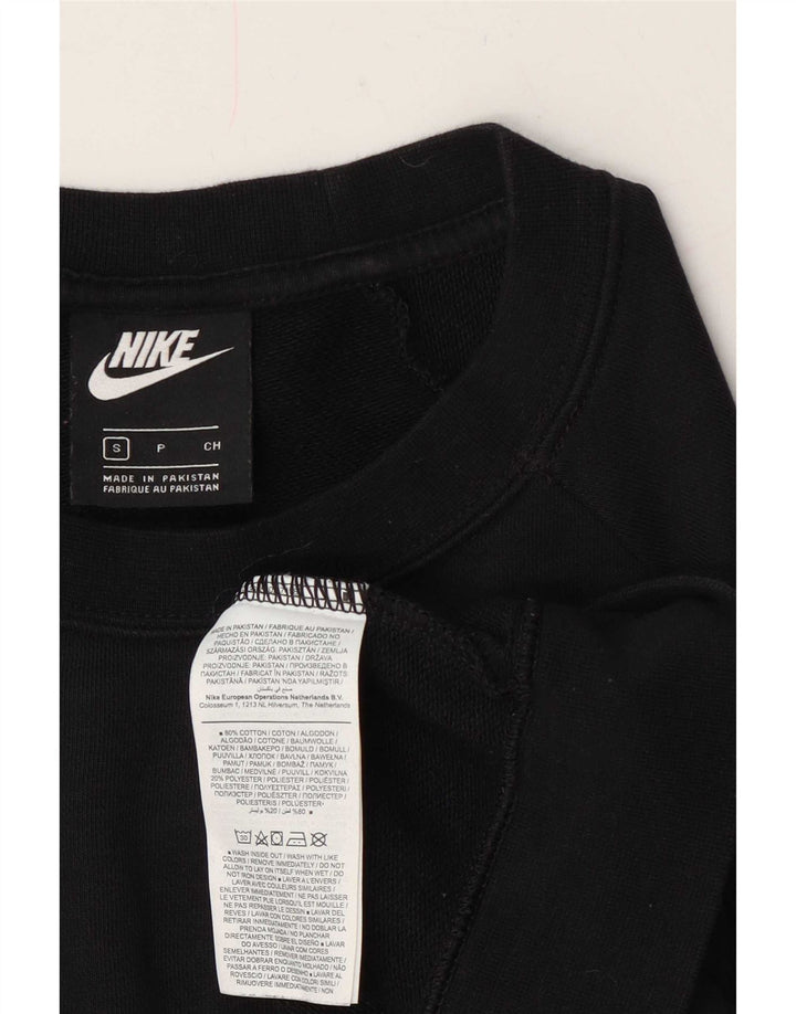 Γυναικείο φούτερ Nike υπερμεγέθη Jumper UK 10 Small μαύρο βαμβακερό