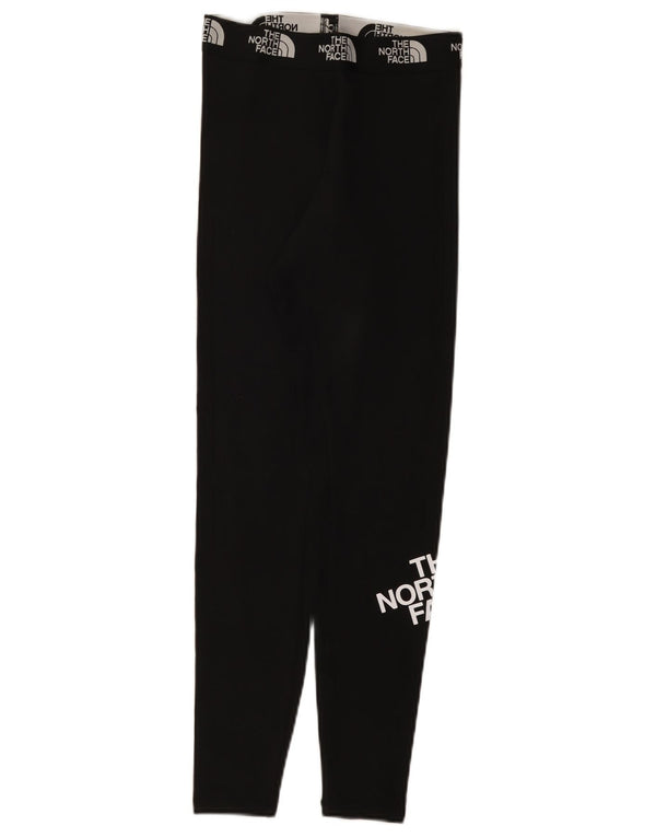 Το γυναικείο γραφικό κολάν North Face UK 4 XS μαύρο βαμβακερό