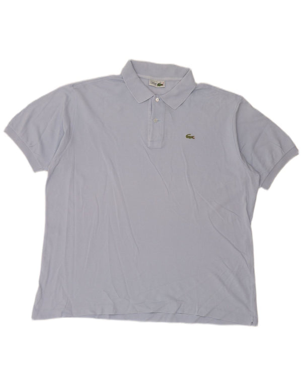 Ανδρικό πουκάμισο πόλο Lacoste 7 2XL Μπλε βαμβακερό