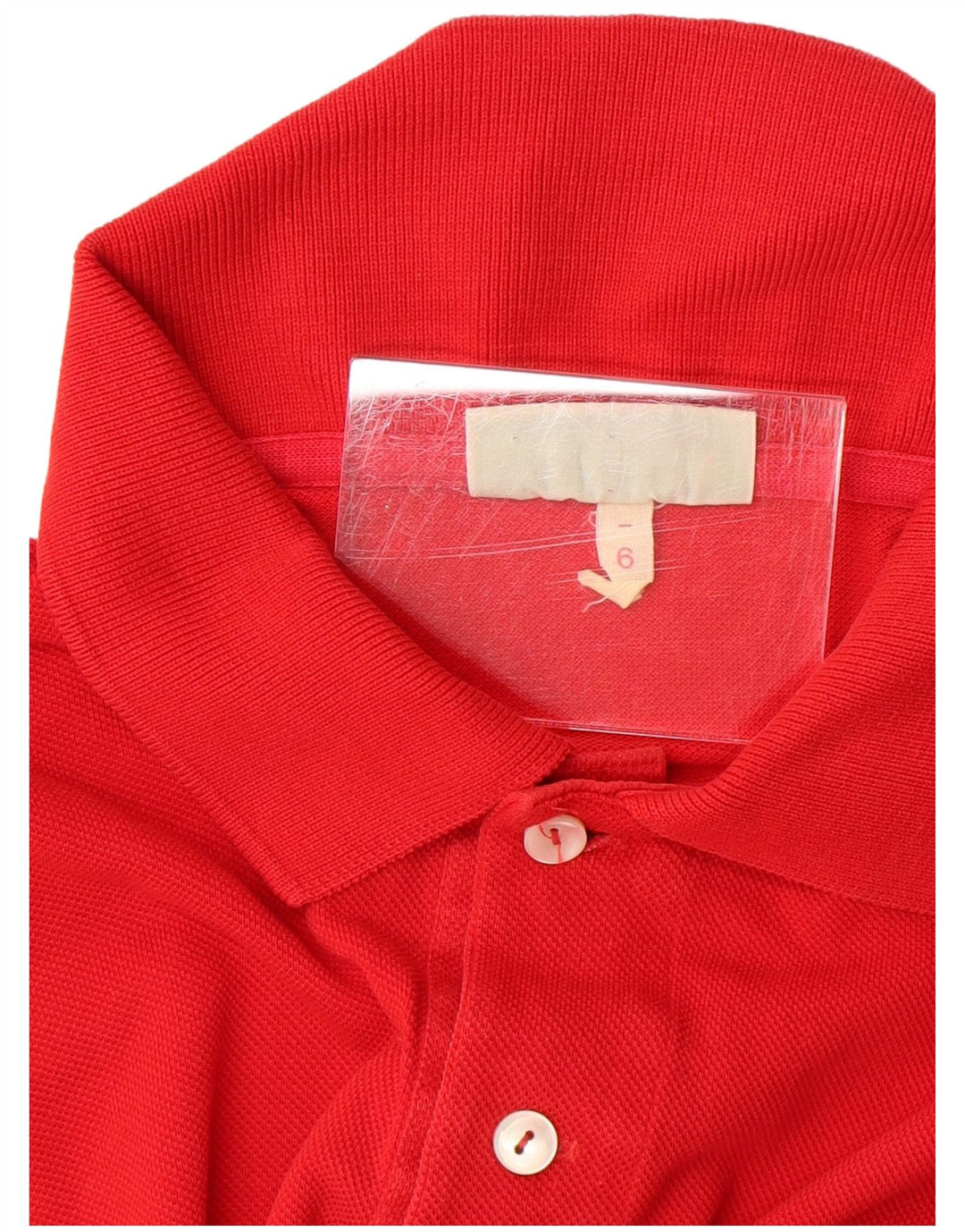 Ανδρικό μπλουζάκι πόλο LACOSTE 6 XL Κόκκινο βαμβακερό