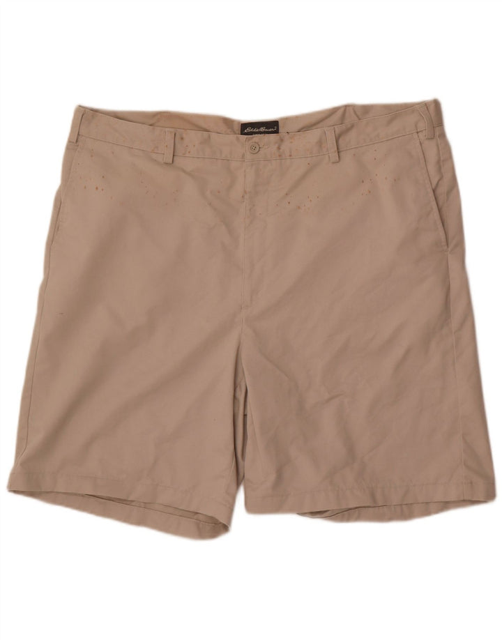 Eddie Bauer Ανδρικό ψηλό σορτς Chino W44 2XL Μπεζ βαμβακερό
