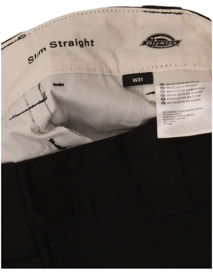 Dickies Ανδρικό Σορτς Chino σε ίσια λεπτή εφαρμογή W31 μεσαίο μαύρο πολυεστέρα