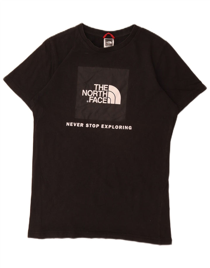 Γραφικό T-Shirt για αγόρια THE NORTH FACE Top 14-15 ετών XL Μαύρο βαμβακερό