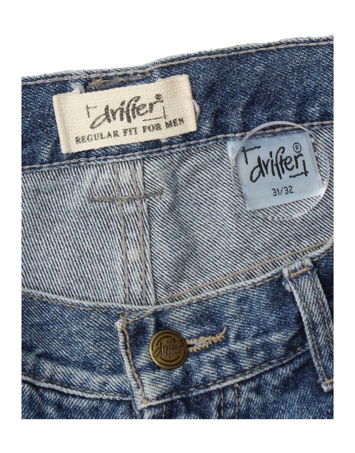 DRIFTER Womens Regular Fit Straight Jeans W31 L32 Blue Cotton Vintage Drifter and Second-Hand Drifter from Messina Hembry 