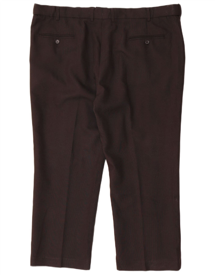 Farah Ανδρικό ίσιο παντελόνι Chino W42 L26 Μαύρο πολυεστέρα
