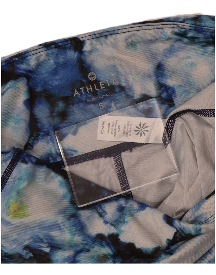 Athleta Γυναικεία Κολάν UK 10 Μικροί Πολύχρωμοι Floral Πολυεστέρας
