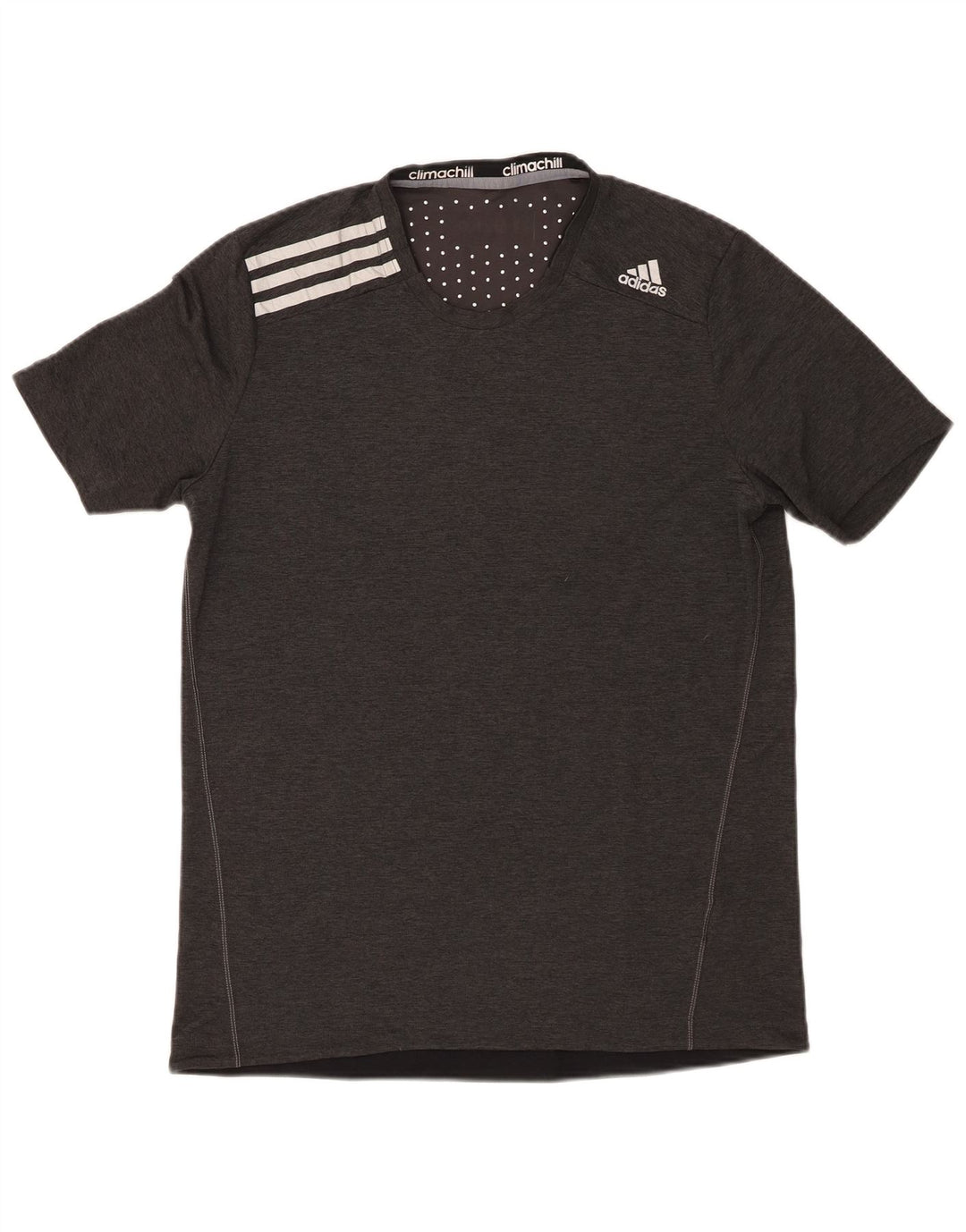 Ανδρικό T-Shirt Climachill Adidas Top Medium Grey Polyester