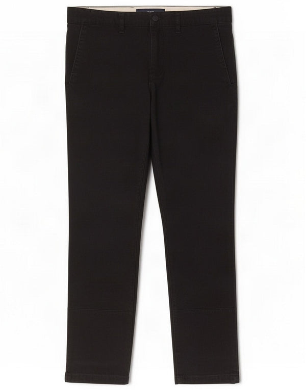 Zara Ανδρικό ίσιο παντελόνι Chino EU 38 Small W30 L29 Μαύρο