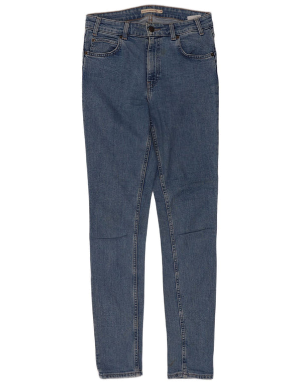 Γυναικείο ψηλό ψηλό στενό τζιν Levi's W28 L32 Μπλε βαμβακερό