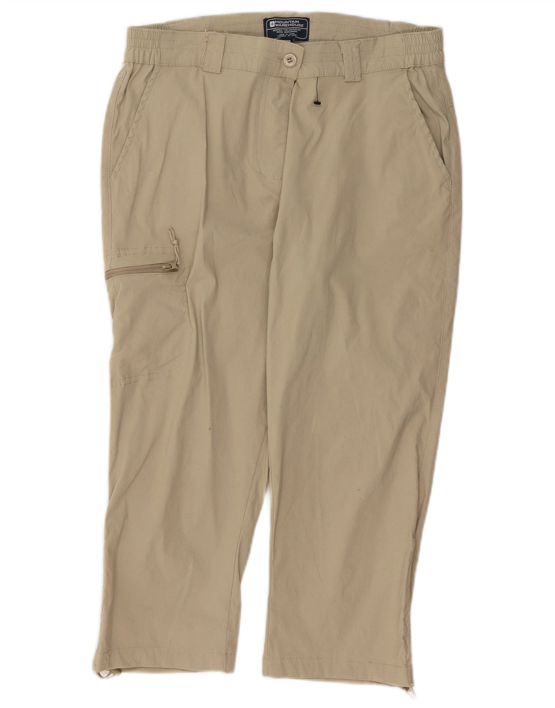Mountain Warehouse Γυναικείο Παντελόνι Cargo Capri UK 12 Medium W30 L19 Beige