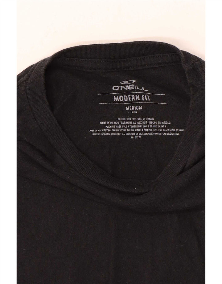 Ανδρικό T-Shirt με μοντέρνα εφαρμογή O'Neill, μεσαίο μαύρο βαμβακερό