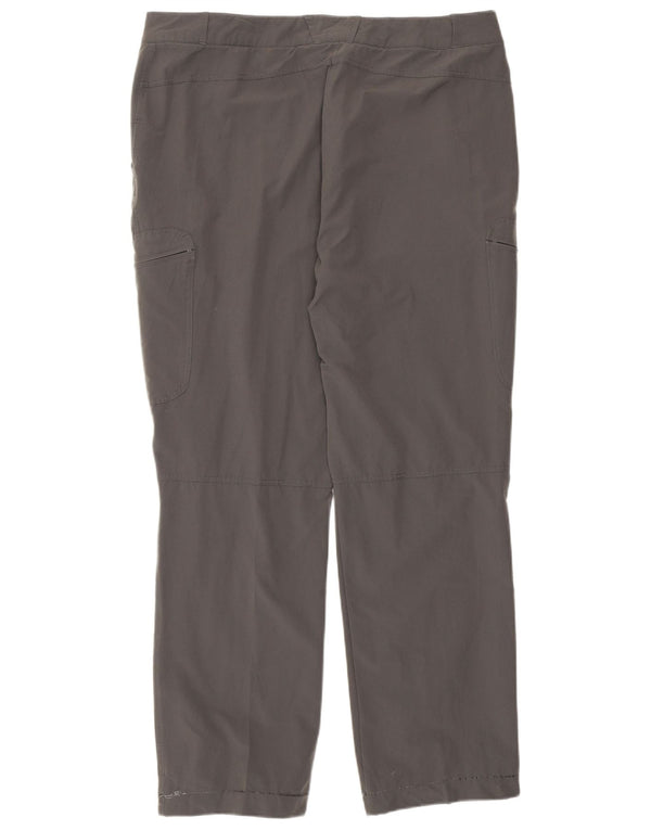 Rohan γυναικείο ίσιο παντελόνι Cargo UK 16 Large W36 L29 Grey Polyamide