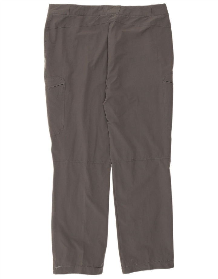 Rohan γυναικείο ίσιο παντελόνι Cargo UK 16 Large W36 L29 Grey Polyamide