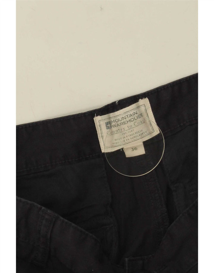 Ανδρικό σορτς Cargo Mountain Warehouse W36 Large Navy Blue Cotton