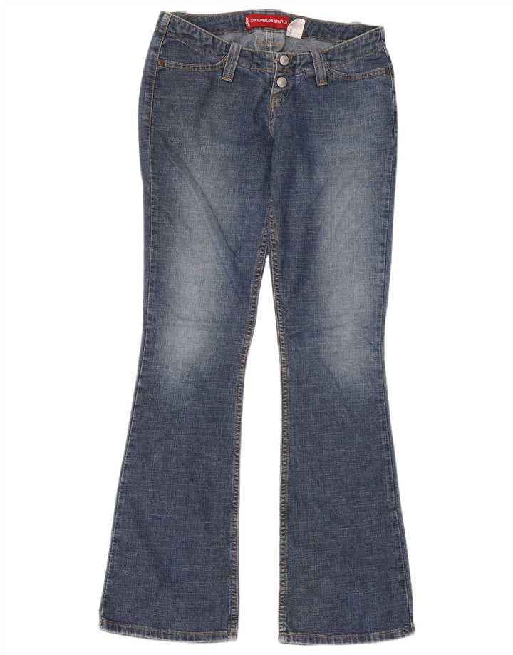 Γυναικείο Levi's 520 Super Low Flared Jeans US 7 Medium W28 L32 Μπλε βαμβακερό
