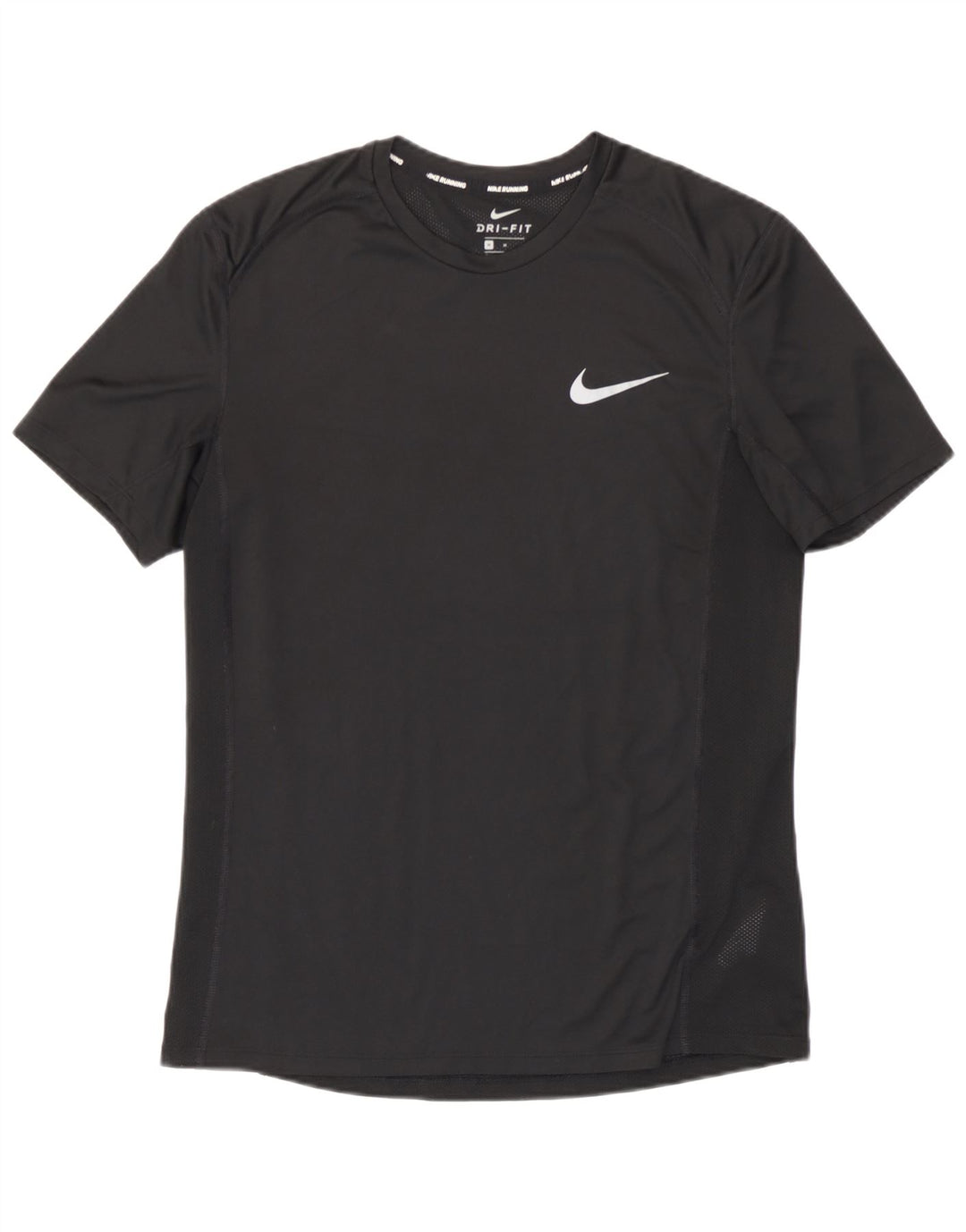 Ανδρικό T-Shirt Nike Dri Fit Top από μεσαίο μαύρο πολυεστέρα
