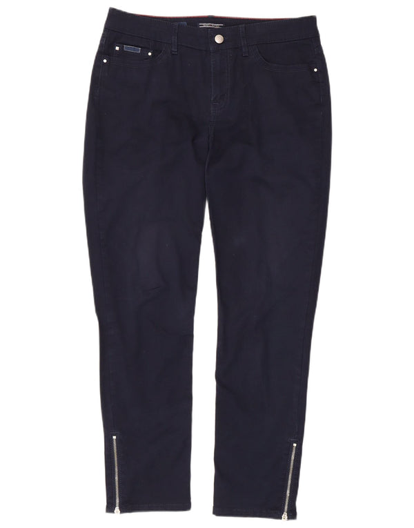 Tommy Hilfiger Γυναικείο Slim Casual Παντελόνι US 8 Medium W30 L26 Navy Blue