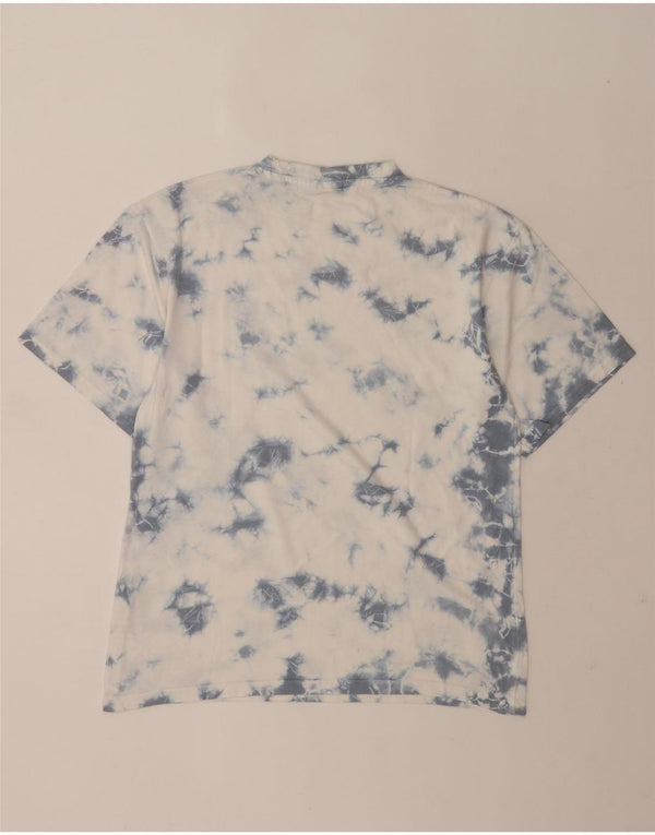 Ανδρικό T-Shirt Pull & Bear Top XS White Tie Dye Cotton