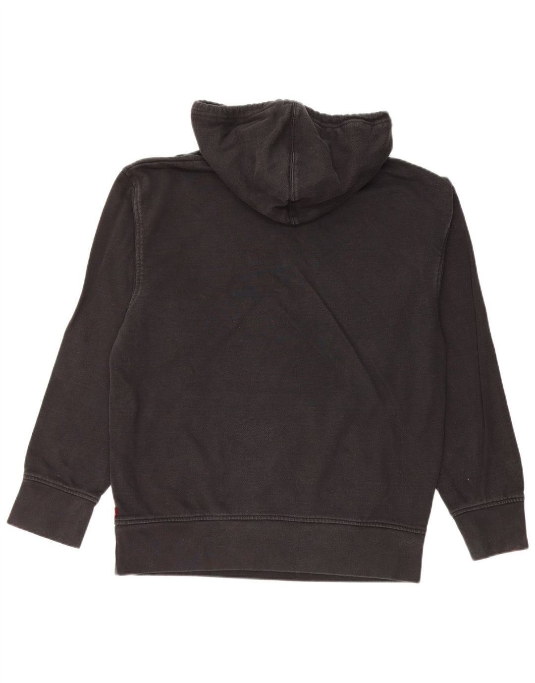 LEVI'S Mens Relaxed Graphic Hoodie Jumper Μεσαίο Μαύρο