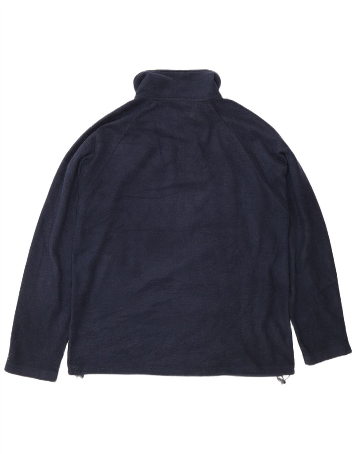 Kappa Ανδρικό φερμουάρ Fleece Jumper Large Navy Blue