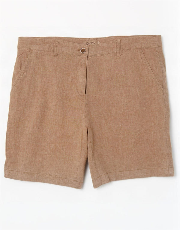 Γυναικείο ψηλόμεσο σορτς Chino Dack's IT 48 XL W34 Beige