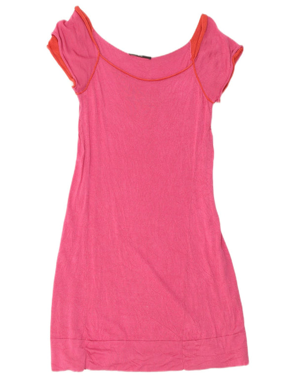 Γυναικείο φόρεμα με θήκη Hugo Boss UK 8 Small Pink