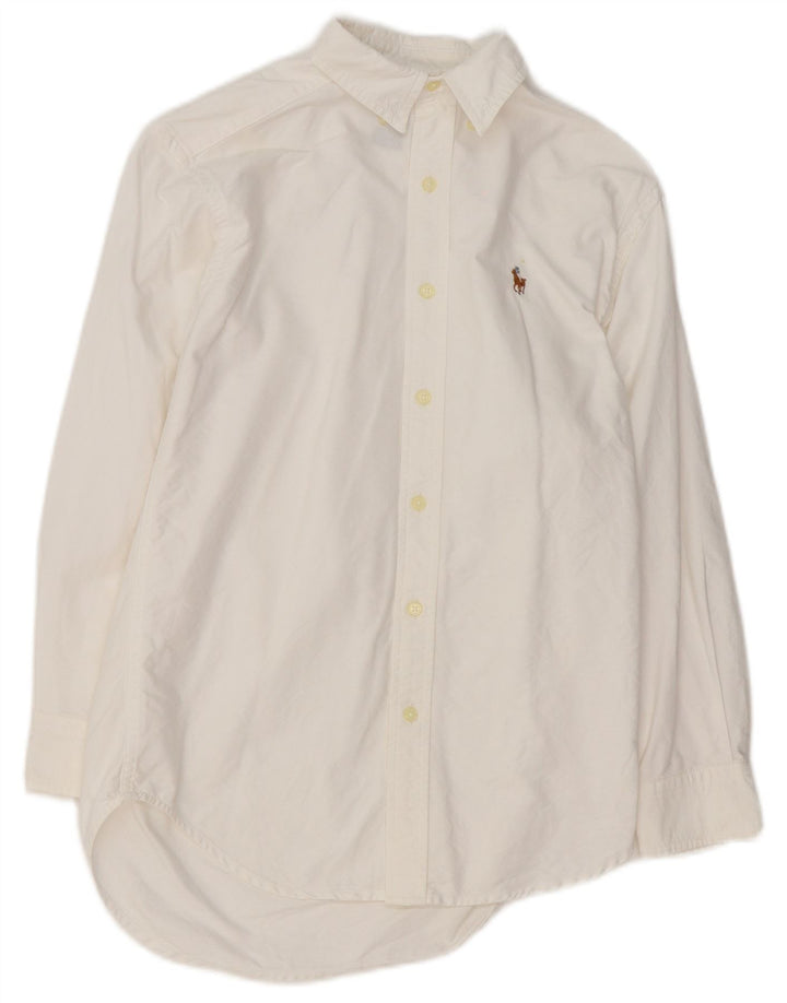 Ralph Lauren Boys πουκάμισο 11-12 ετών Λευκό βαμβακερό